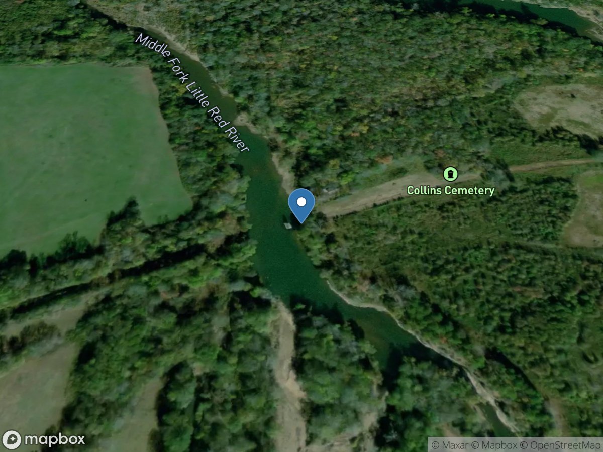 Middle Fork of Little Red River at Shirley, AR location