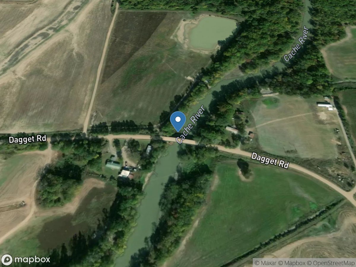 Cache River near Cotton Plant, AR location