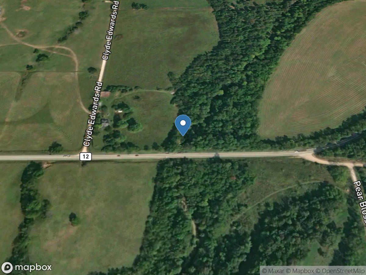 Flint Creek at Springtown, AR location