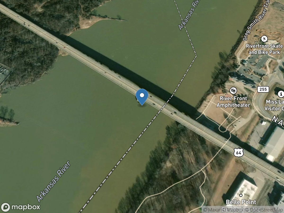 Arkansas River at Ft. Smith, Ar. location