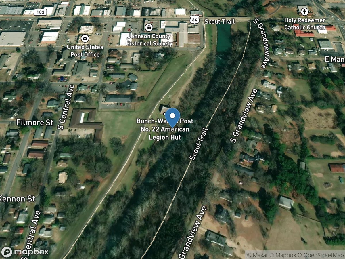 Spadra Creek at Clarksville, AR location