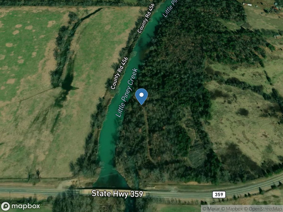 Little Piney Creek near Lamar, AR location