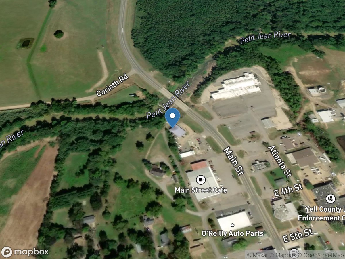 Petit Jean River at Danville, AR location