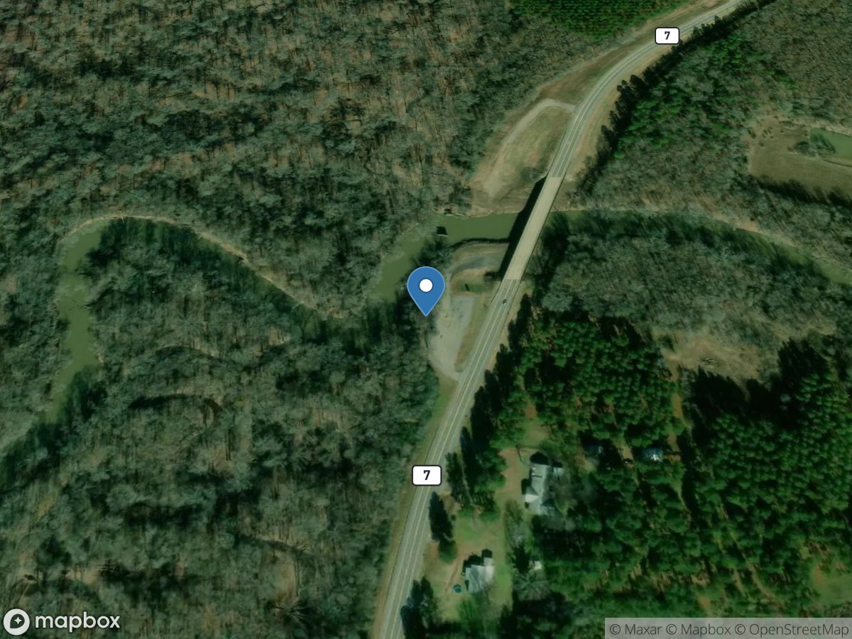 Petit Jean River near Centerville, AR location