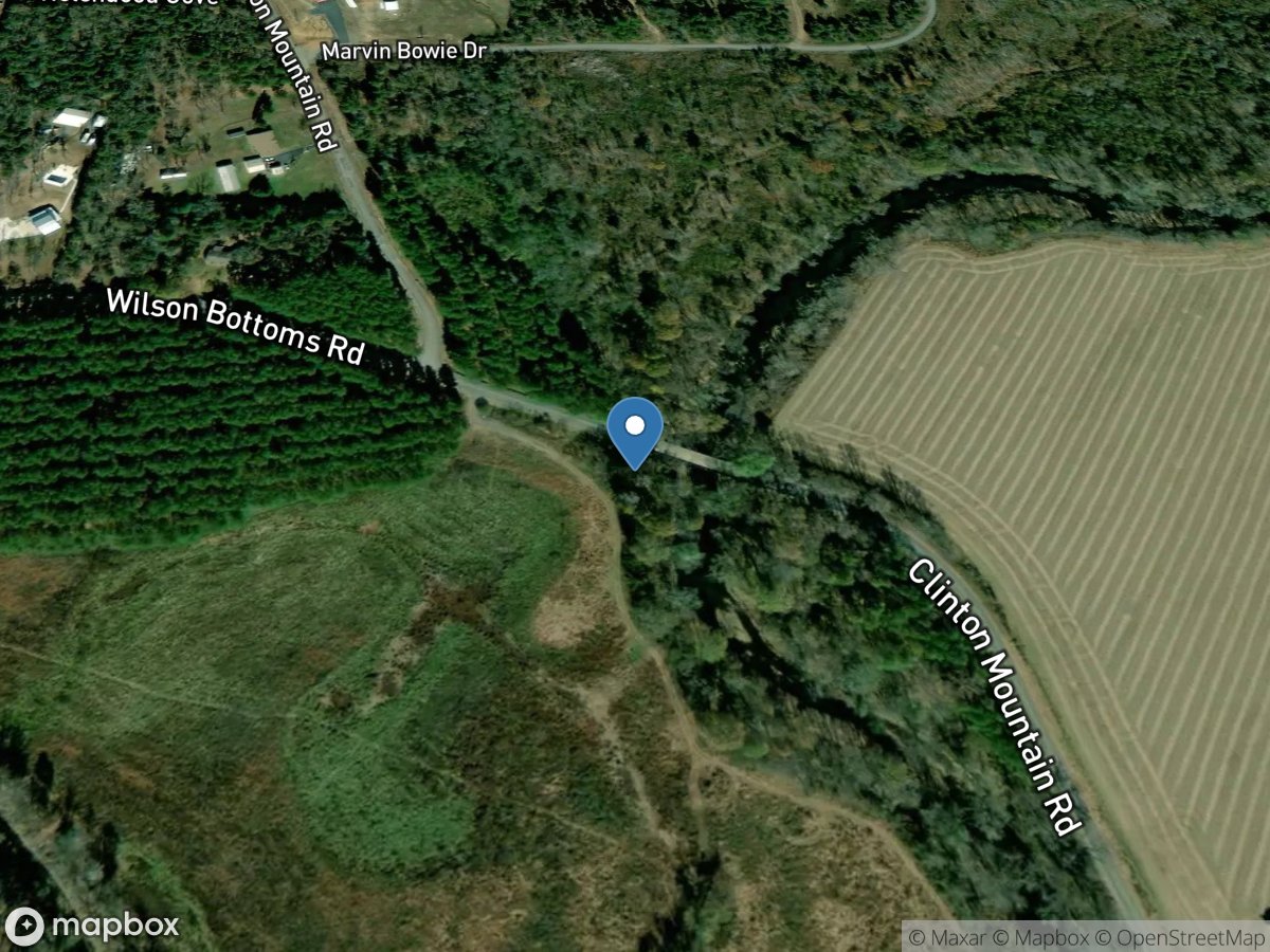 East Fork Cadron Creek near Enola, AR location