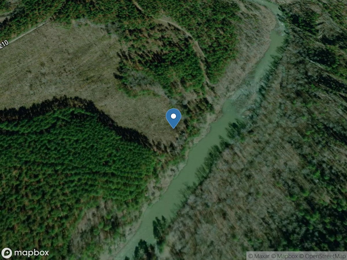 South Fourche LaFave River near Hollis, AR location