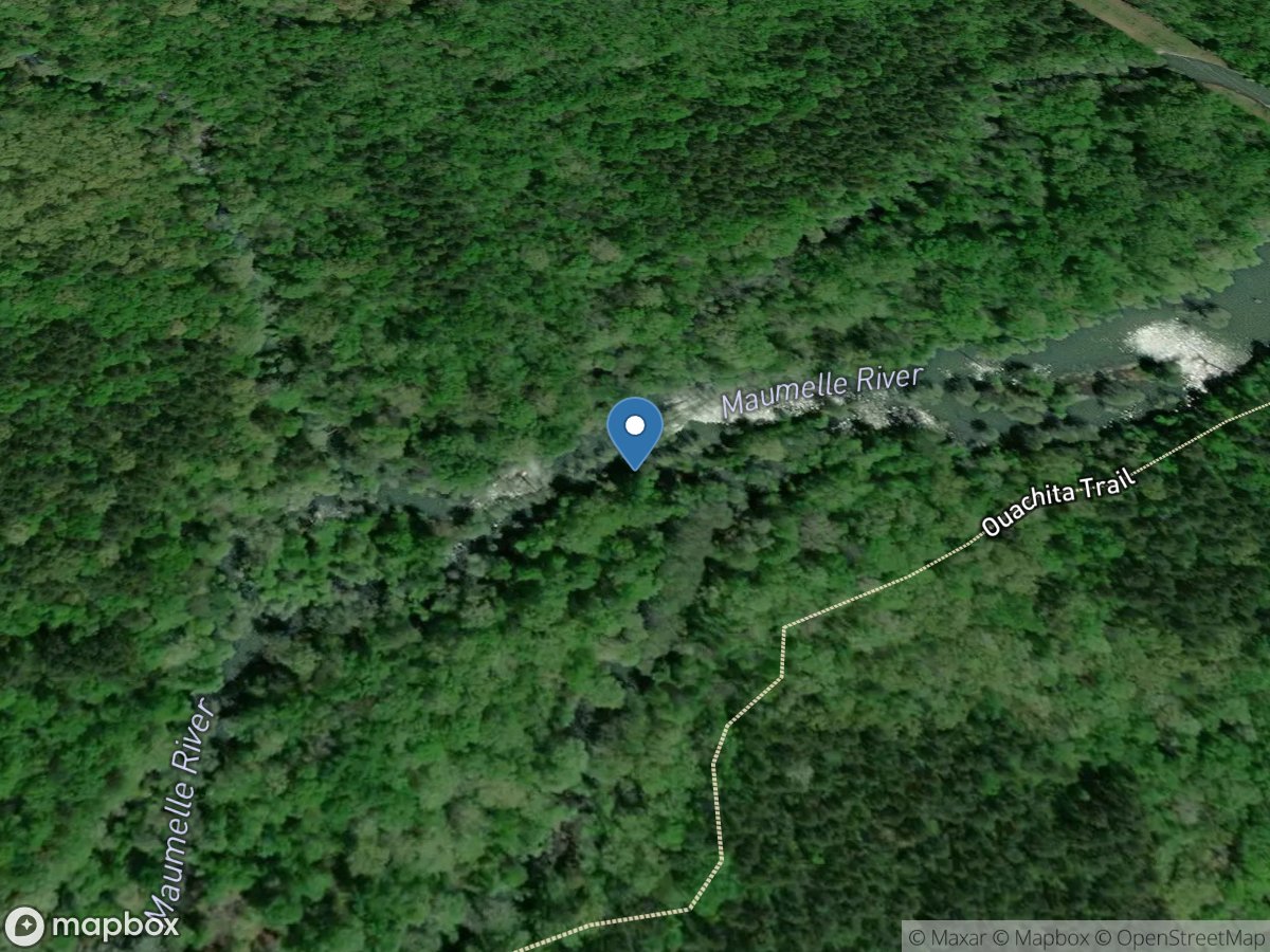 Maumelle River below Bringle Creek near Wye, AR location