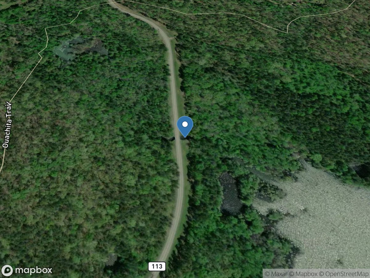 Yount Creek near Martindale, AR location