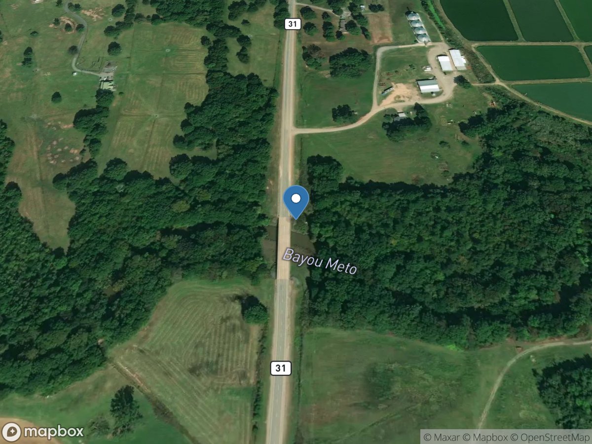 Bayou Meto near Lonoke, AR location