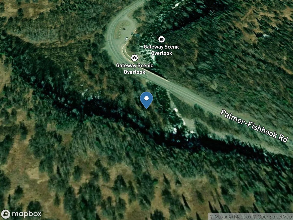 L Susitna River near Palmer AK location