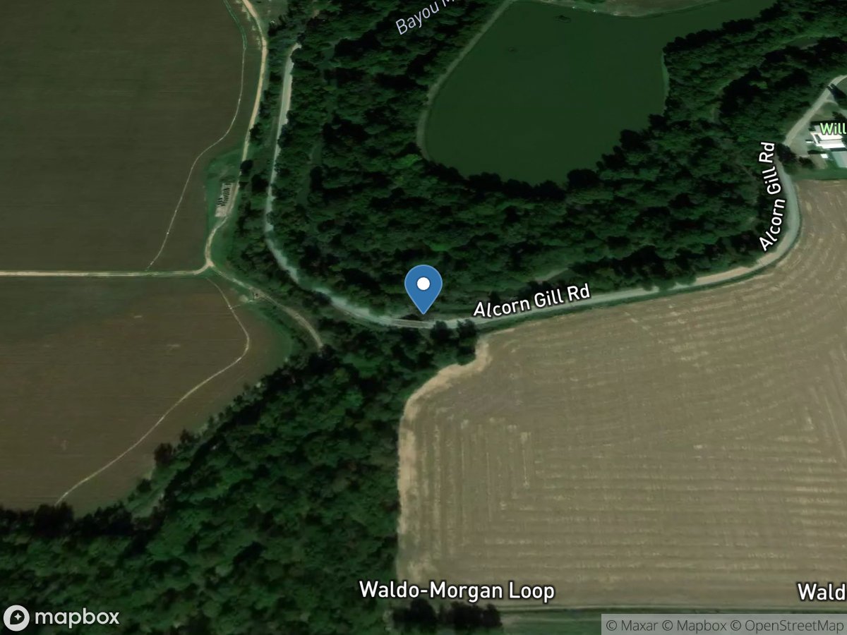 Hurricane Creek near Humphrey, AR location