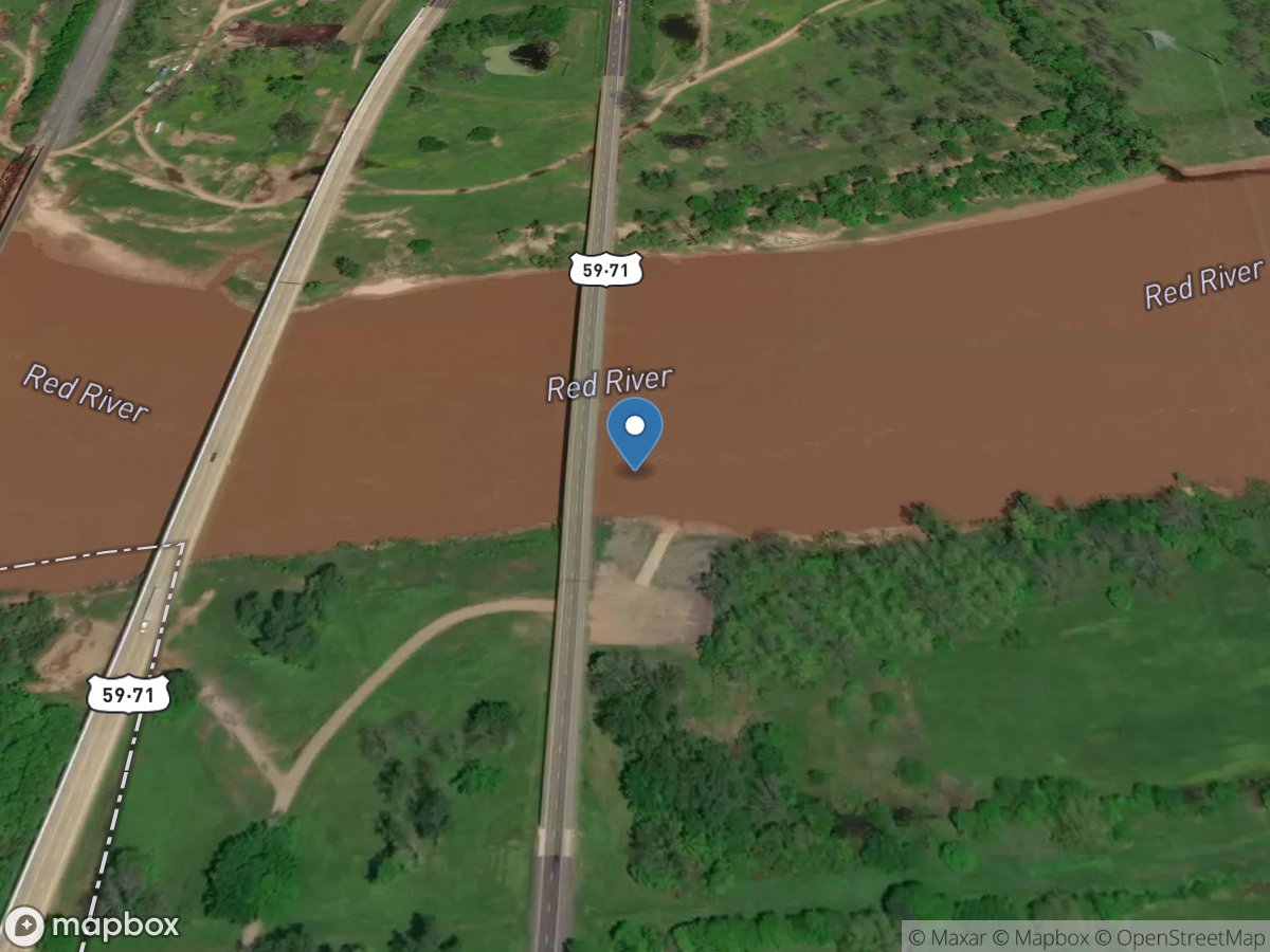 Red River at Index, AR location