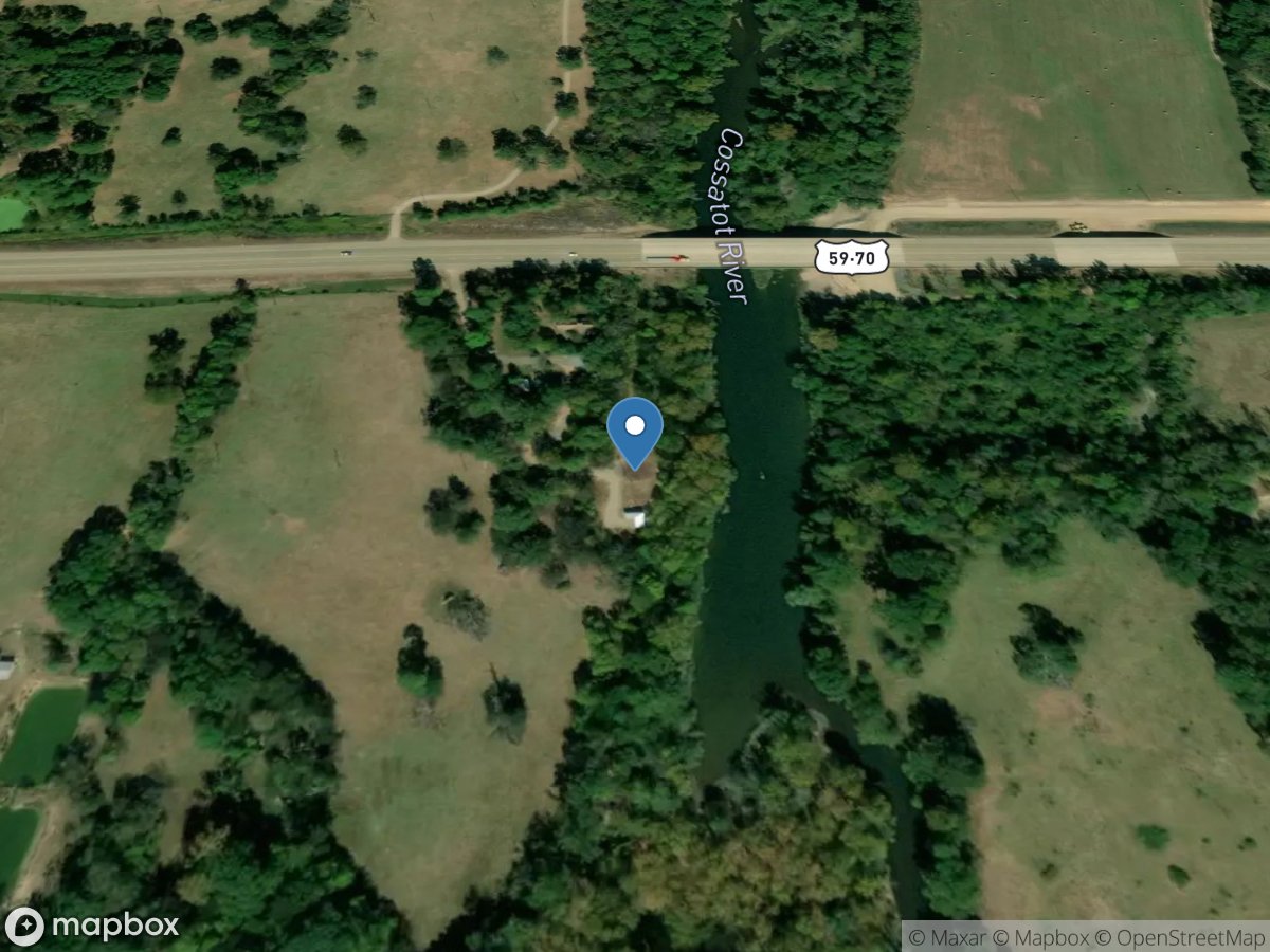 Cossatot River near DeQueen, AR location