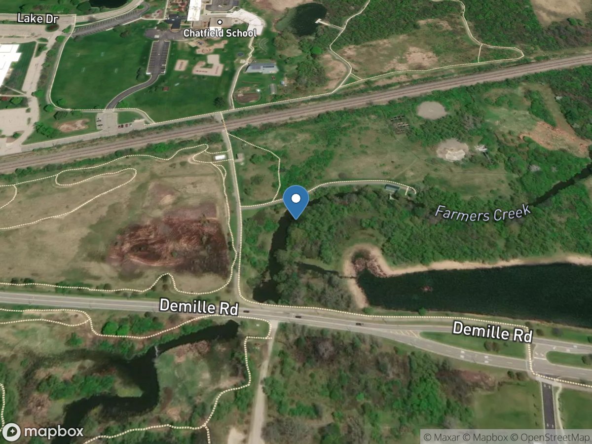 Farmers Creek near Lapeer, MI location