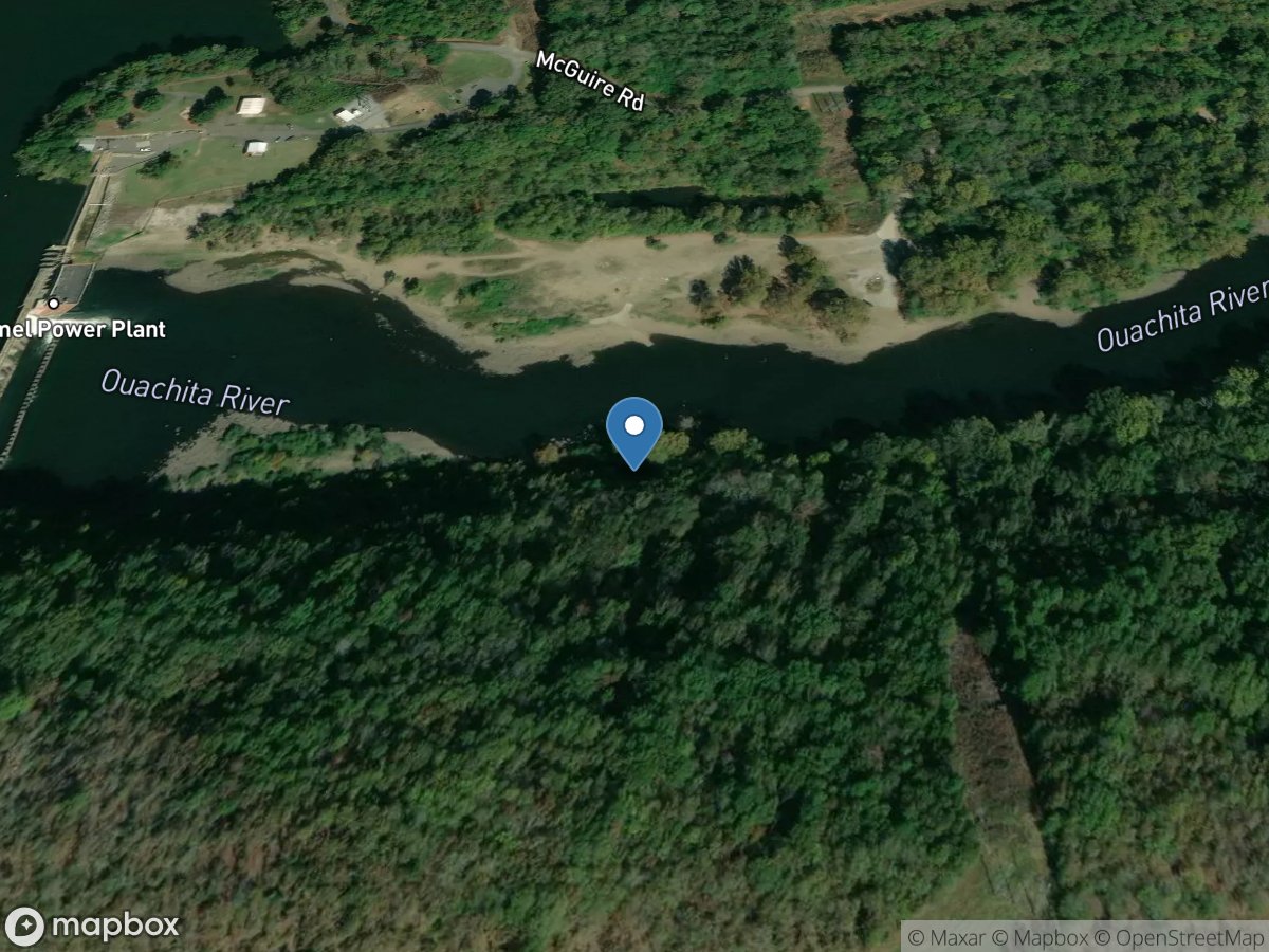 Ouachita River at Remmel Dam above Jones Mill, AR location