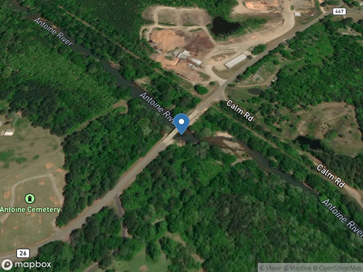 Antoine River at Antoine, AR location