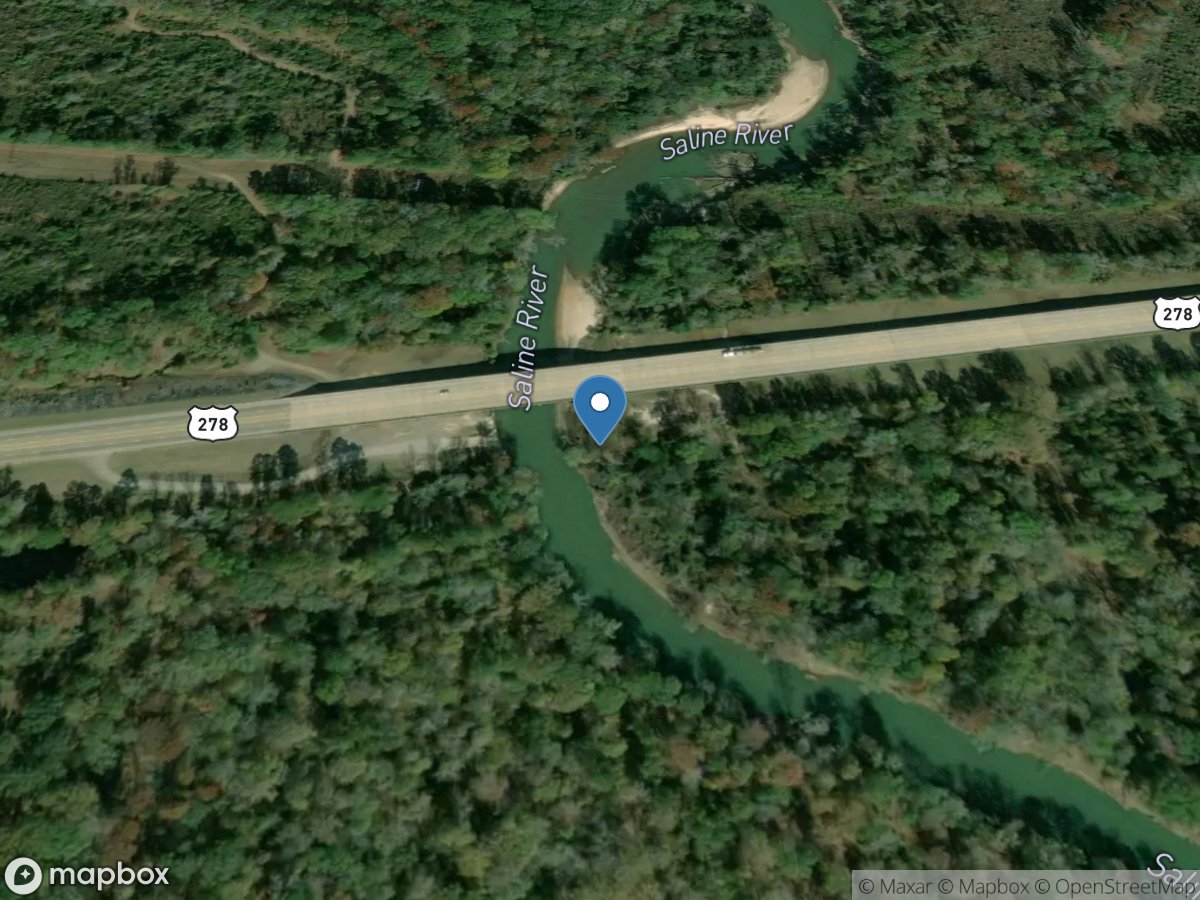 Saline River near Warren, AR location