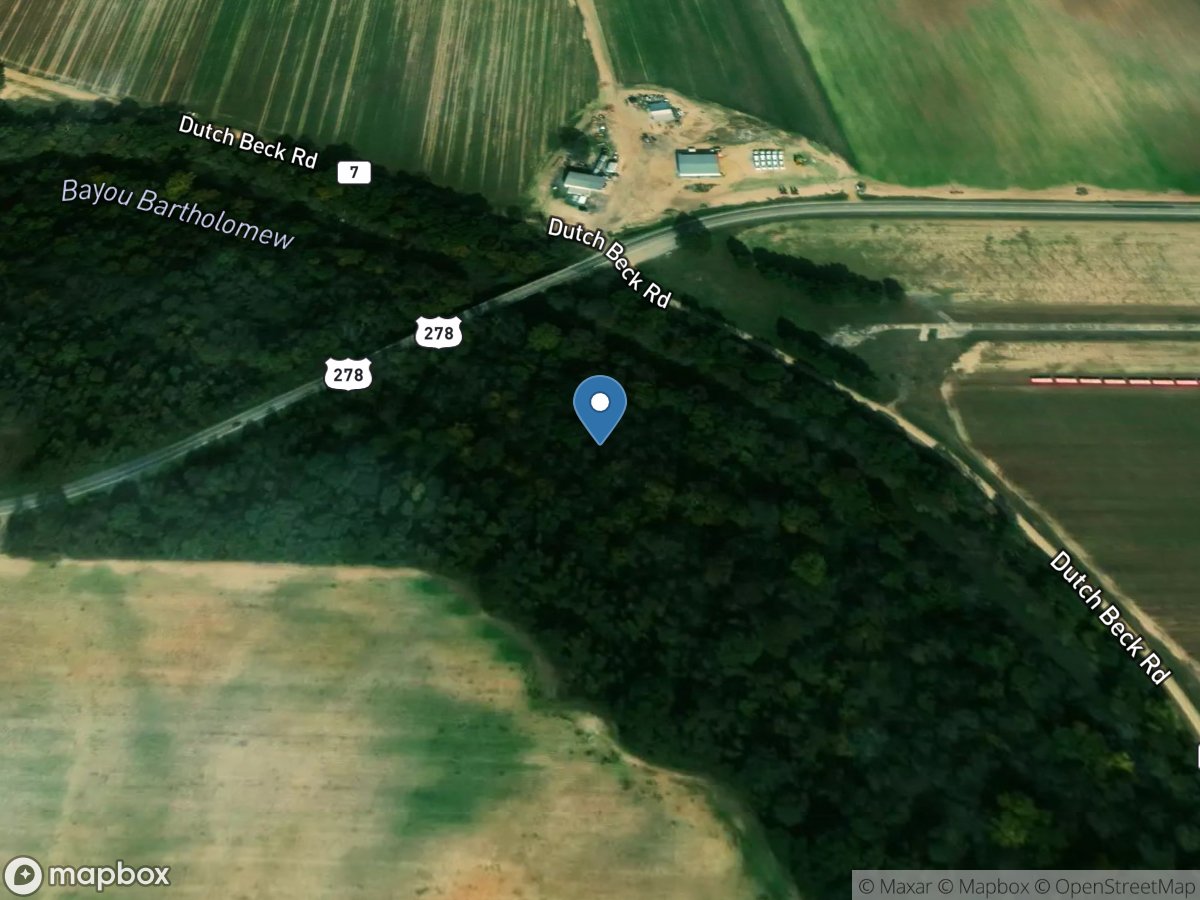 Bayou Bartholomew near McGehee, AR location