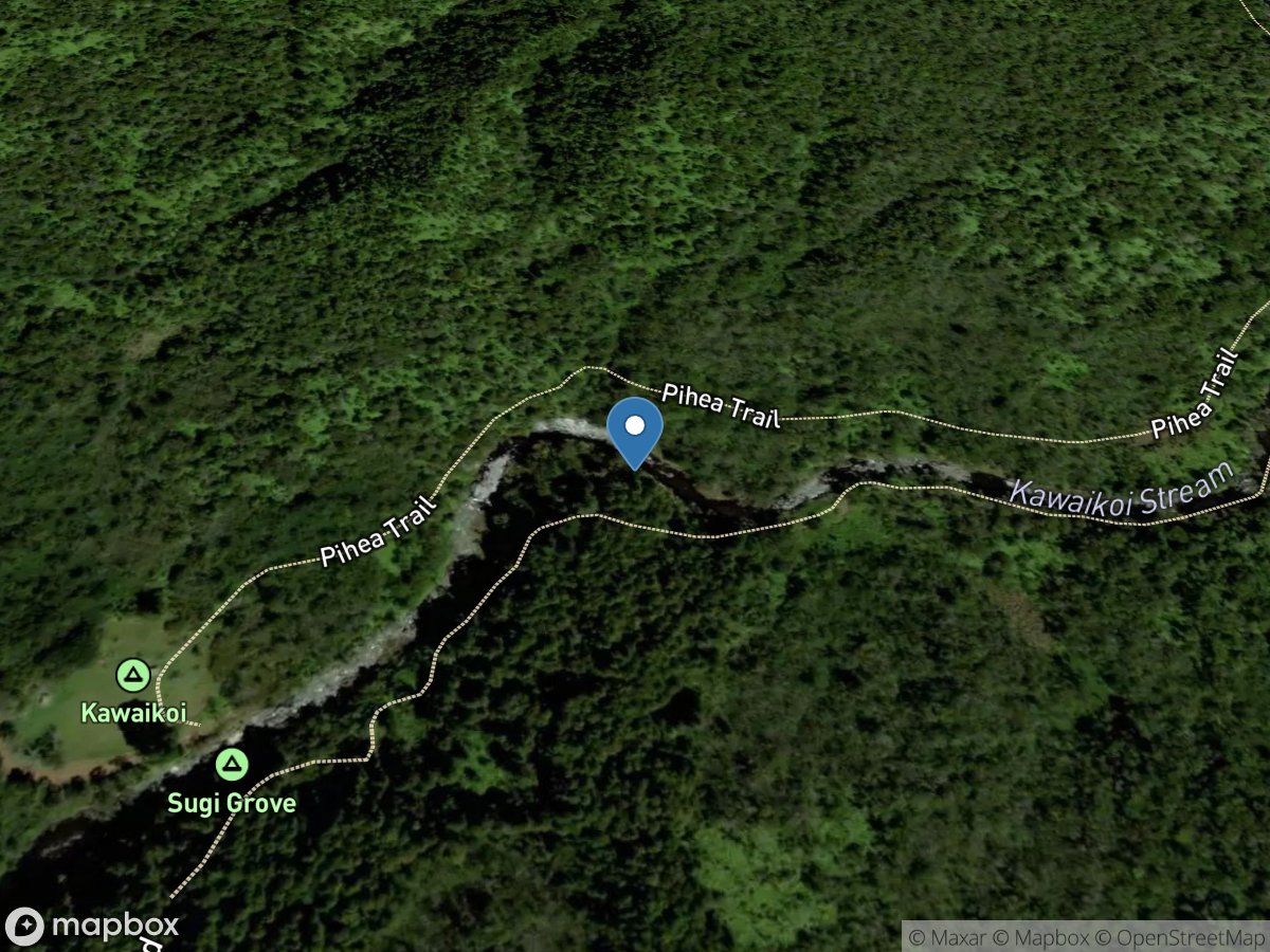 Kawaikoi Stream near Waimea, Kauai, HI location