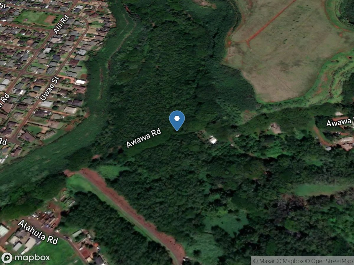 Kapahili Gulch near Hanapepe, Kauai, HI location