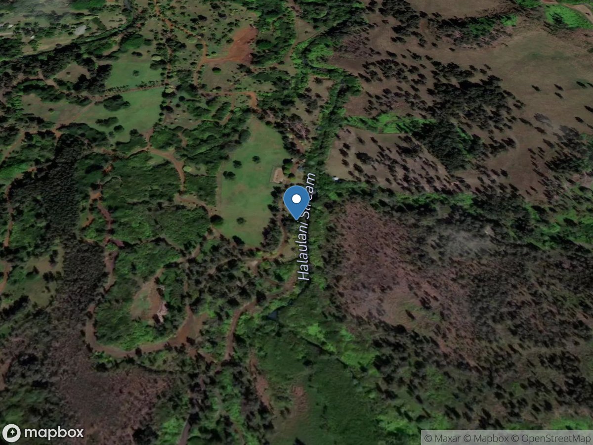 Halaulani Str at alt 400 ft near Kilauea, Kauai, HI location