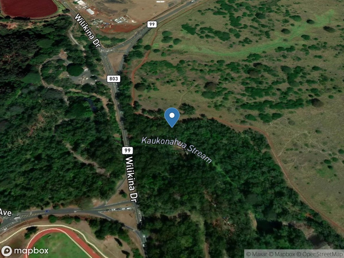 Wahiawa Ditch at Wahiawa, Oahu, HI location