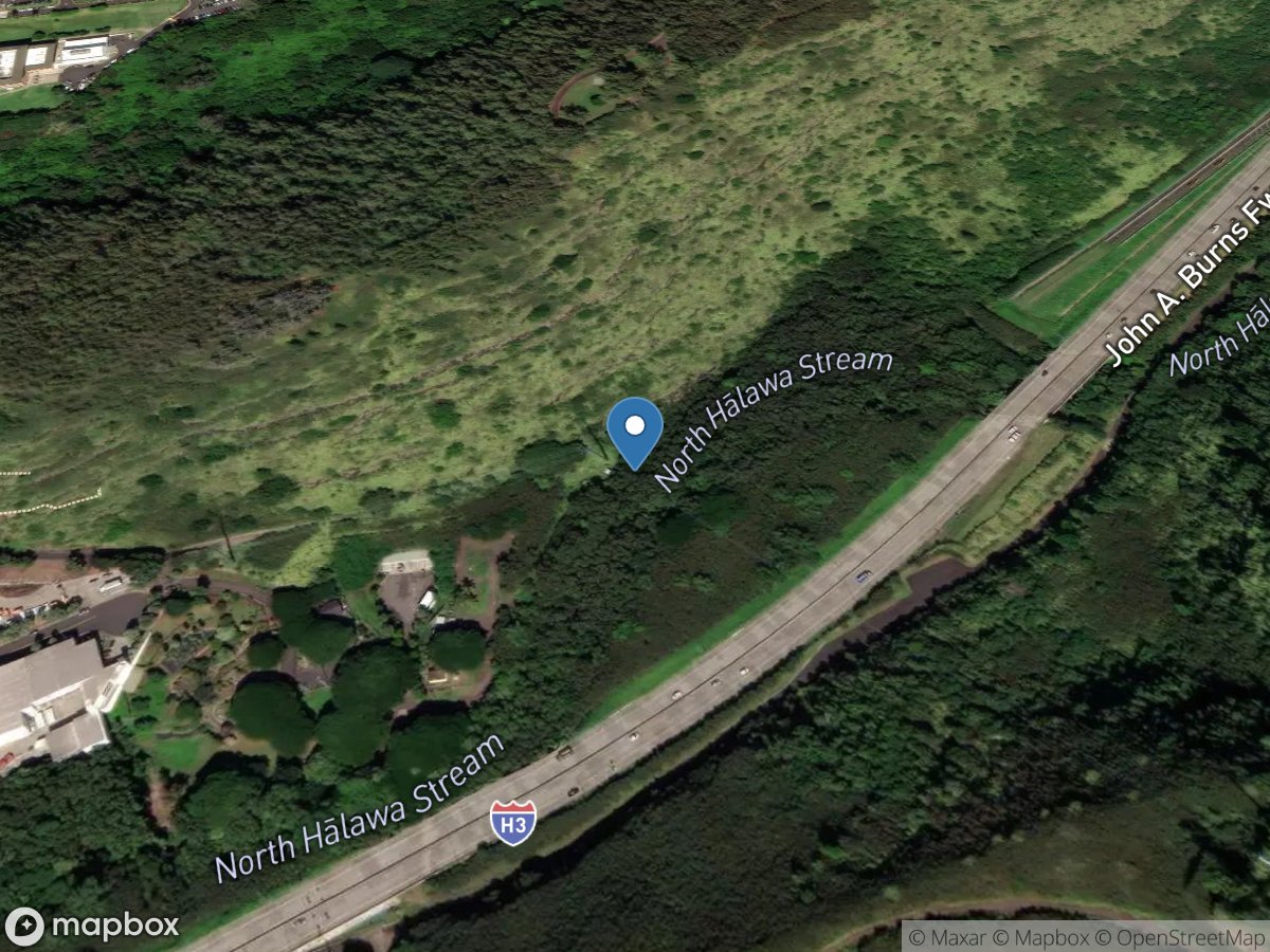 N. Halawa Str near Honolulu, Oahu, HI location