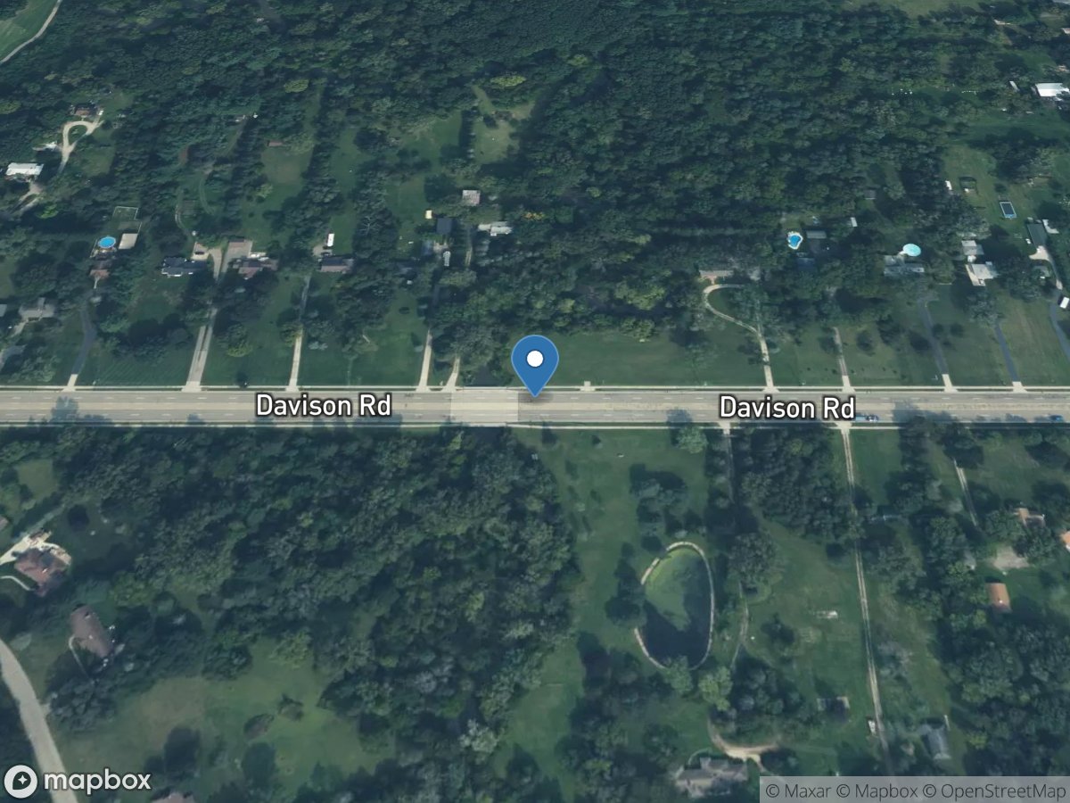 Kearsley Creek near Davison, MI location