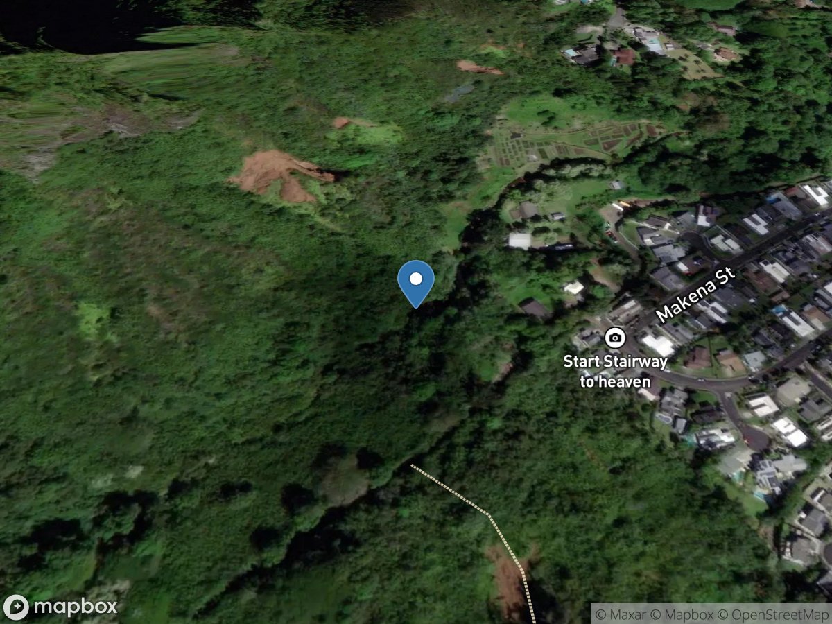 Heeia Stream at Haiku Valley near Kaneohe, Oahu, HI location