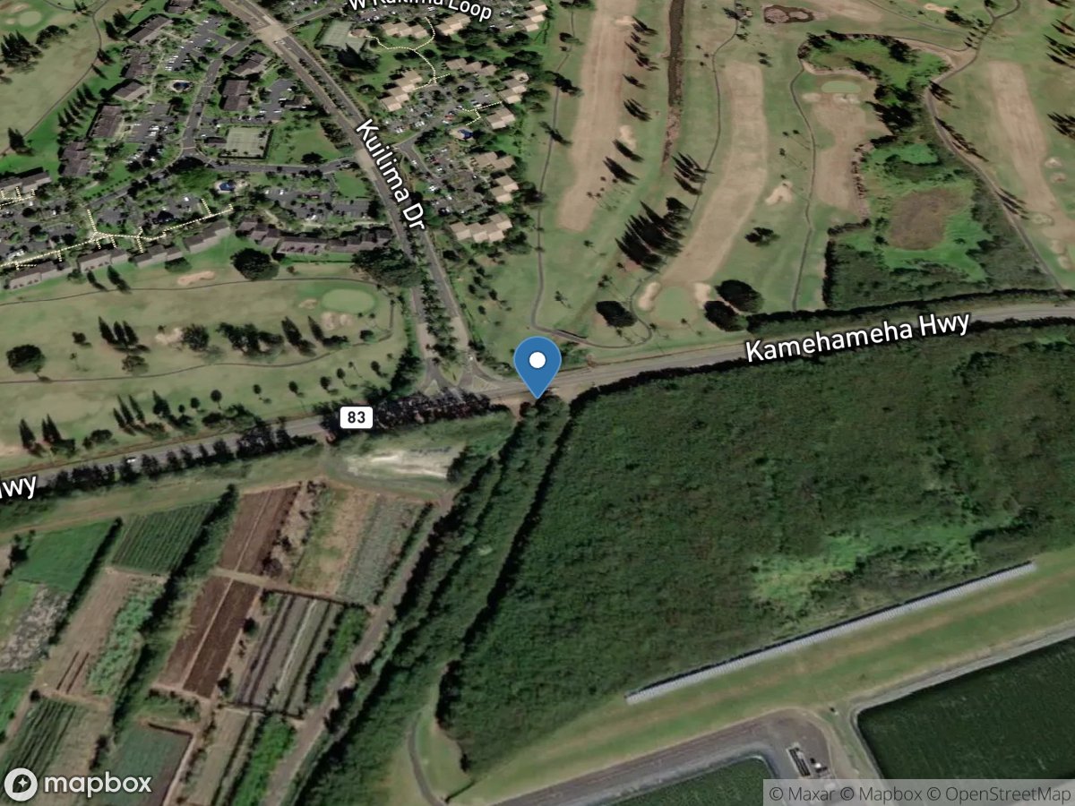 Oio Stream near Kahuku, Oahu, HI location