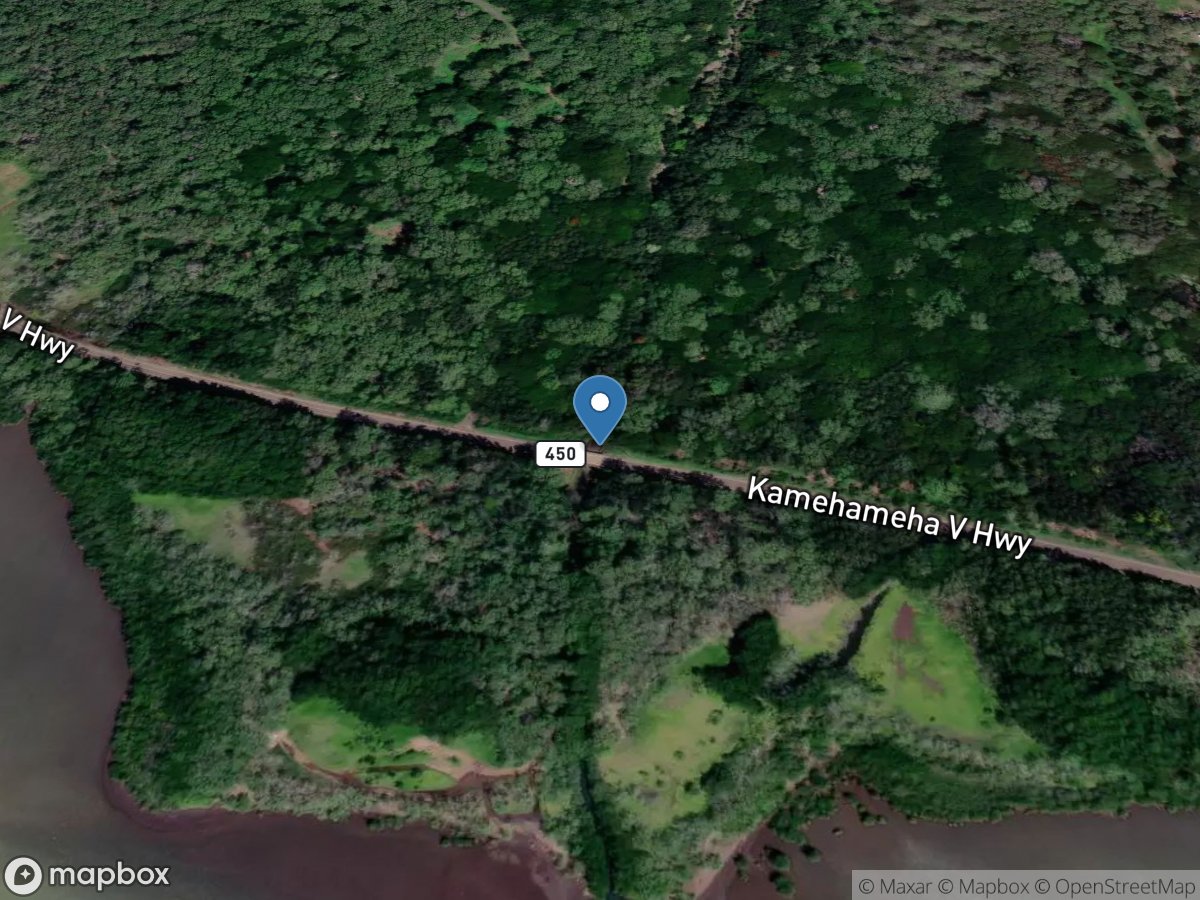 Kamalo Gulch near Kamalo, Molokai, HI location