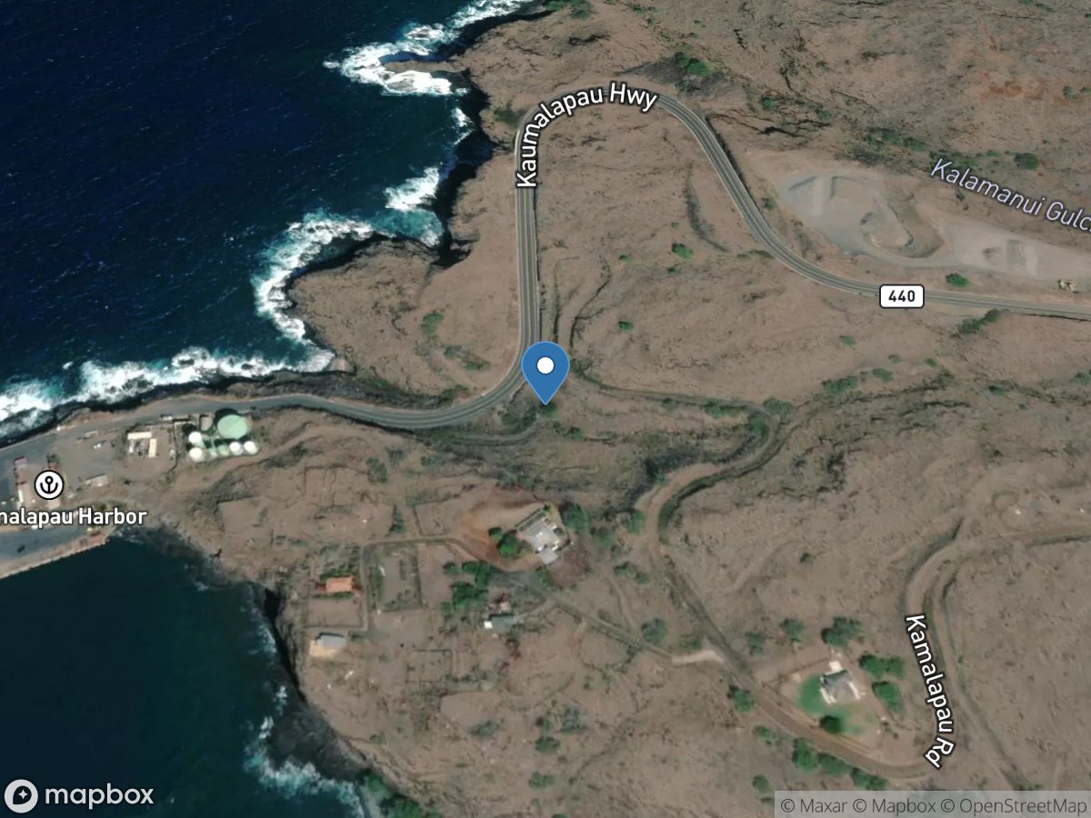 Unnamed Gulch near Kaumalapau, Lanai, HI location