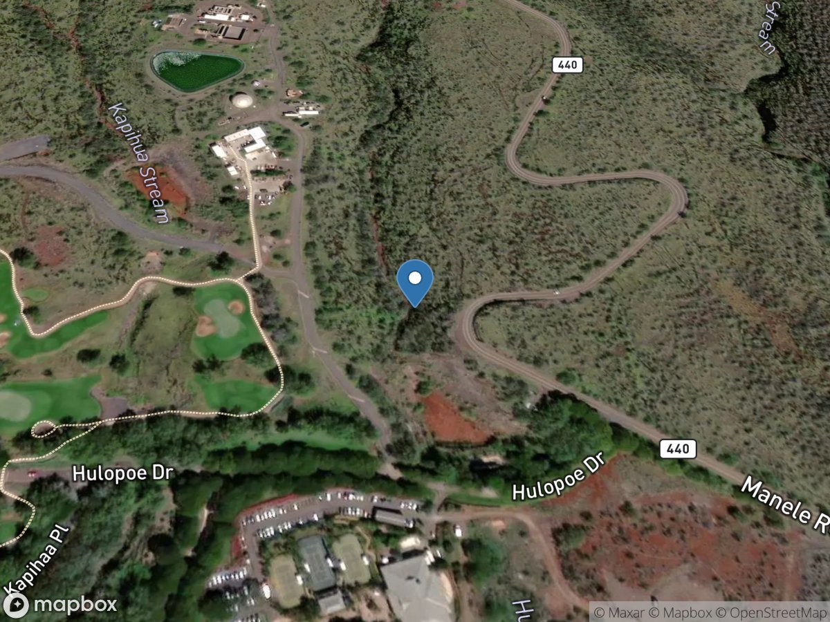 Hulopoe Gulch near Manele Harbor, Lanai, HI location