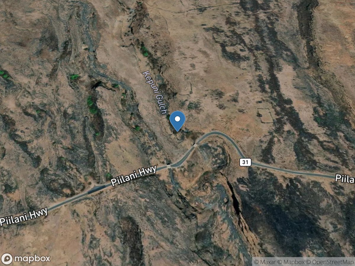 Kepuni Gulch near Kahikinui House, Maui, HI location