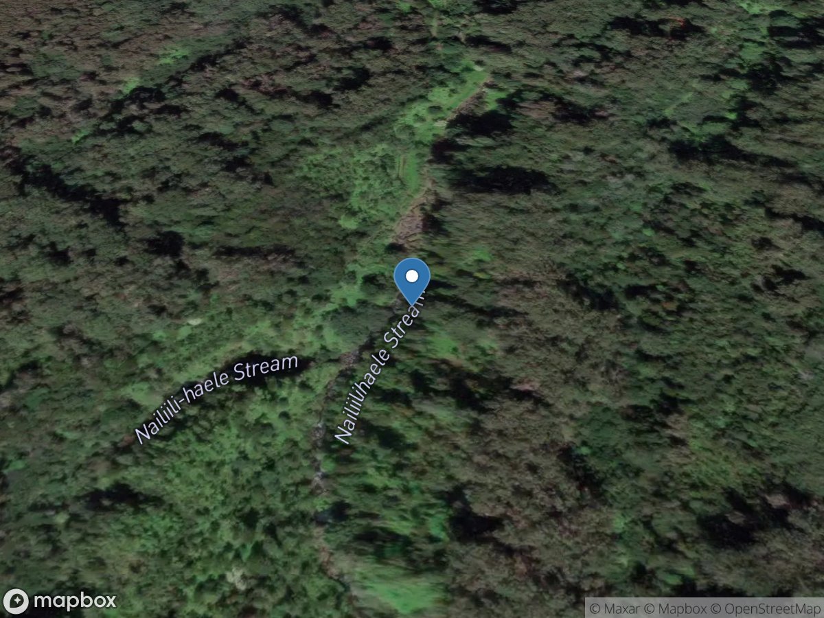 Nailiilihaele Stream near Huelo, Maui, HI location