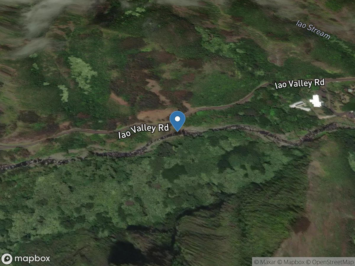 Wailuku River at Kepaniwai Park, Maui, HI location