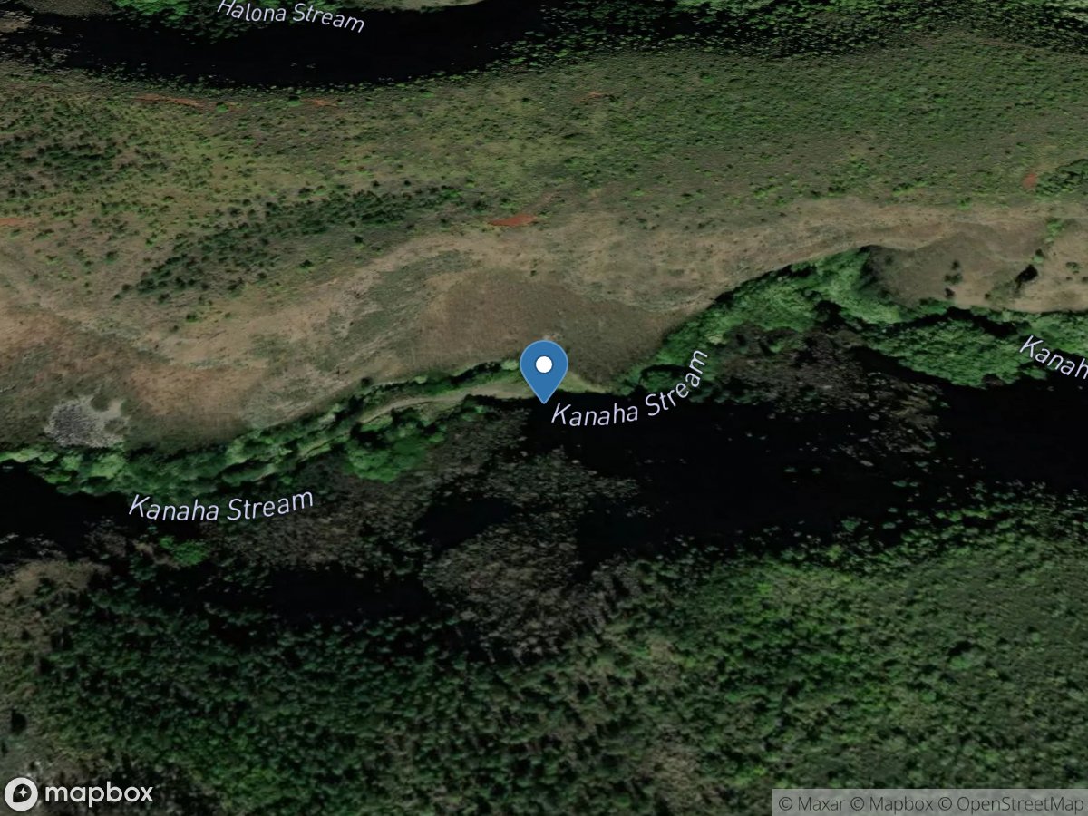 Kanaha Ditch intake from Kanaha Str, Maui, HI location