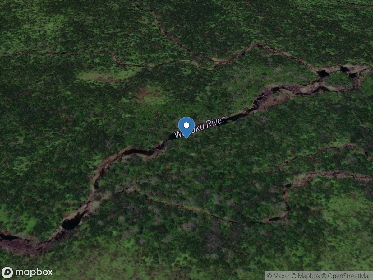 Wailuku River near Kaumana, HI location