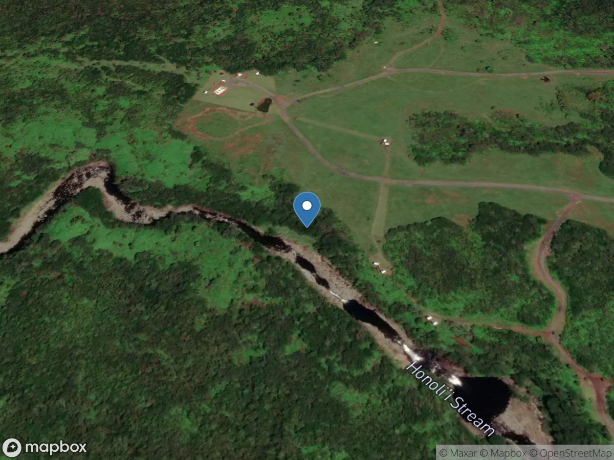 Honolii Stream near Papaikou, HI location