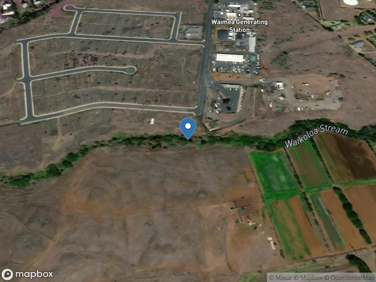 Waikoloa Str near transfer station, Kamuela, HI location