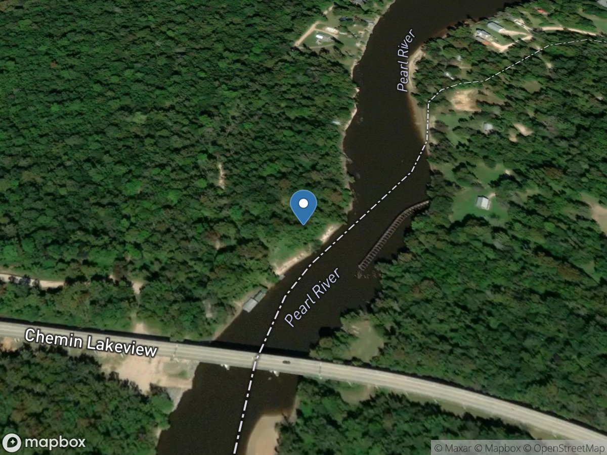 Pearl River near Bogalusa, LA location