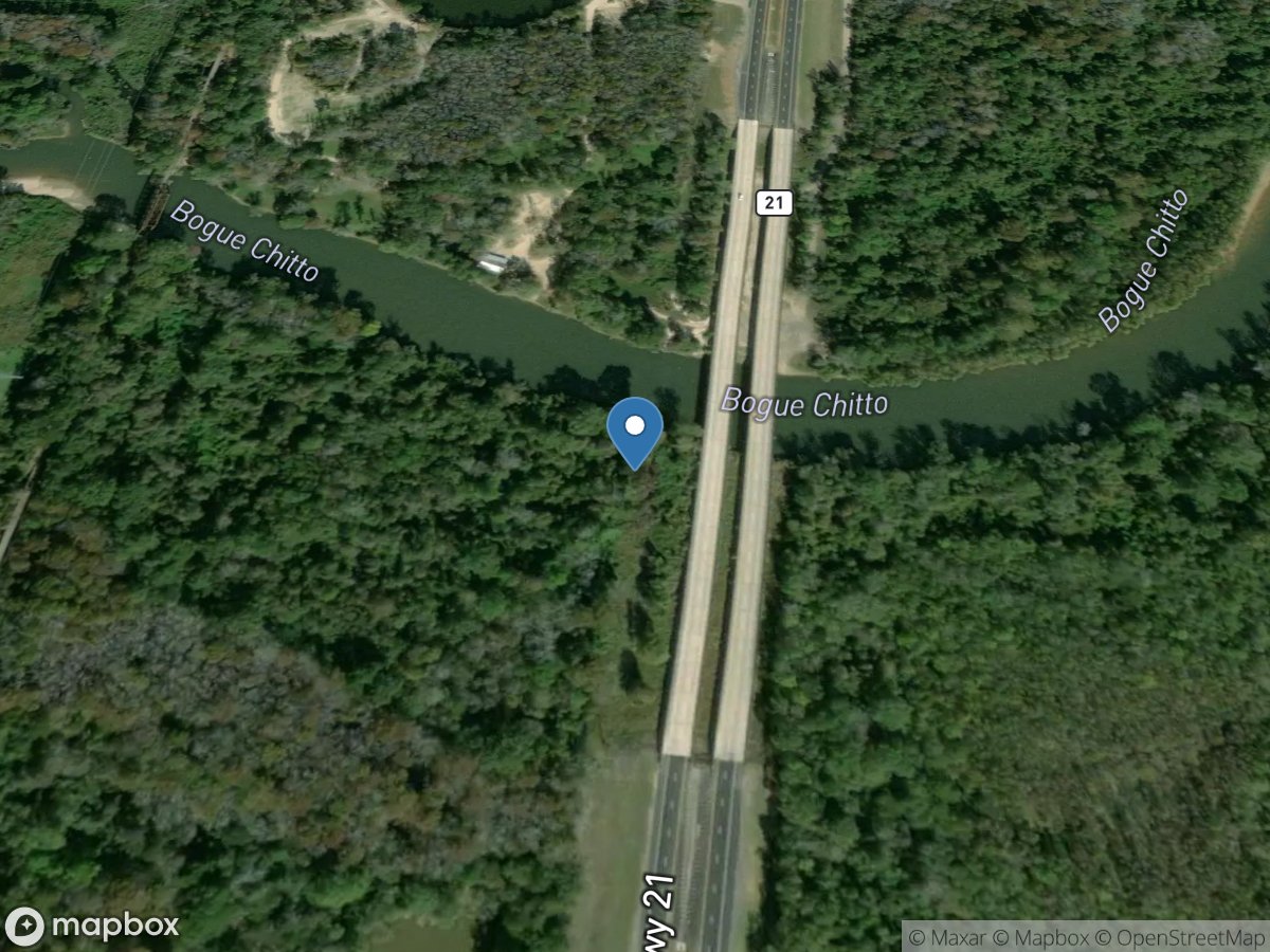 Bogue Chitto River near Bush, LA location