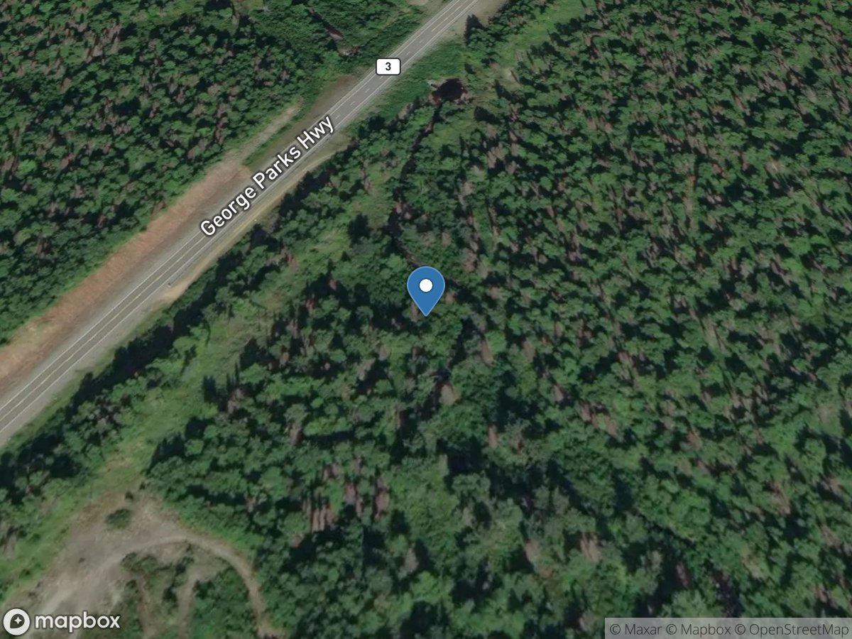 Railroad Creek near Talkeetna, AK location