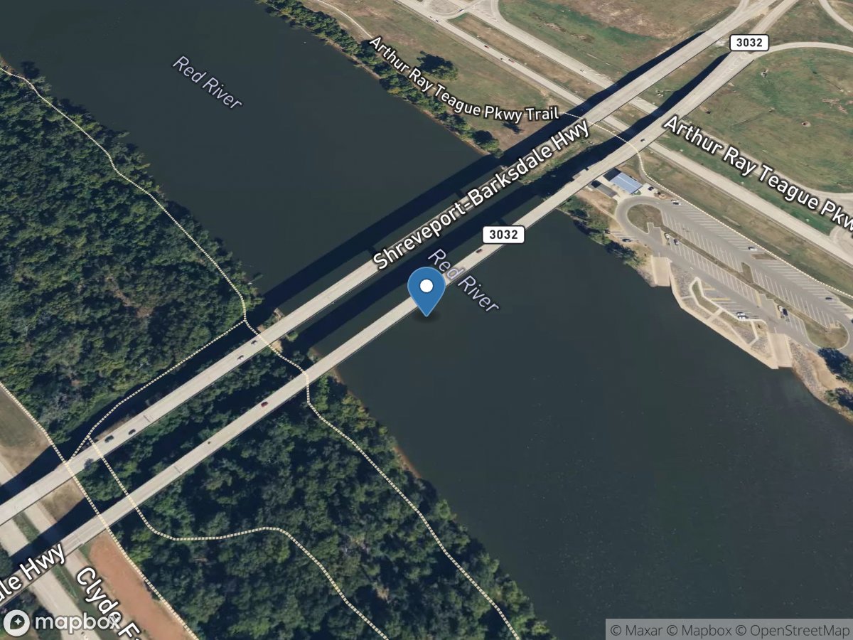 Red River at Bossier City, LA location