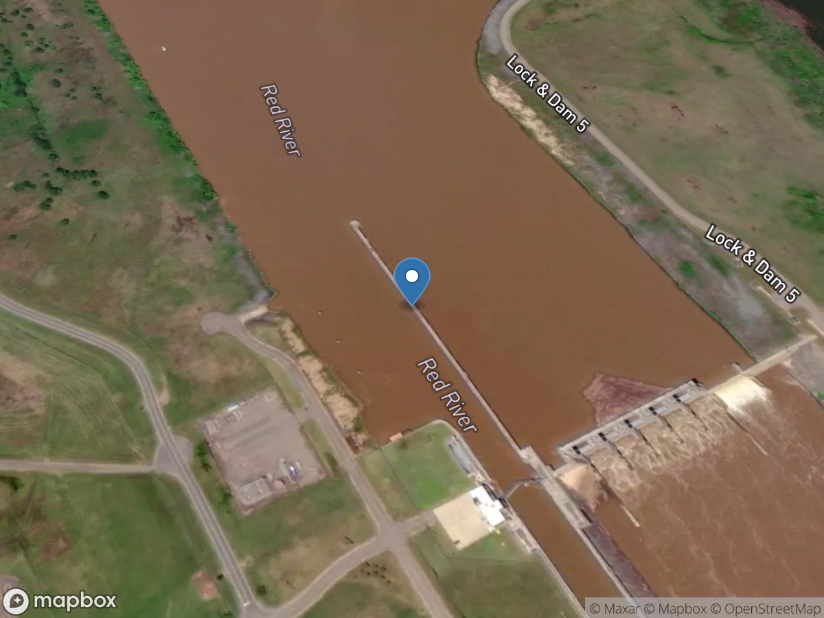 (COE) Red River at L&D No. 5 (Lower) near Howard location