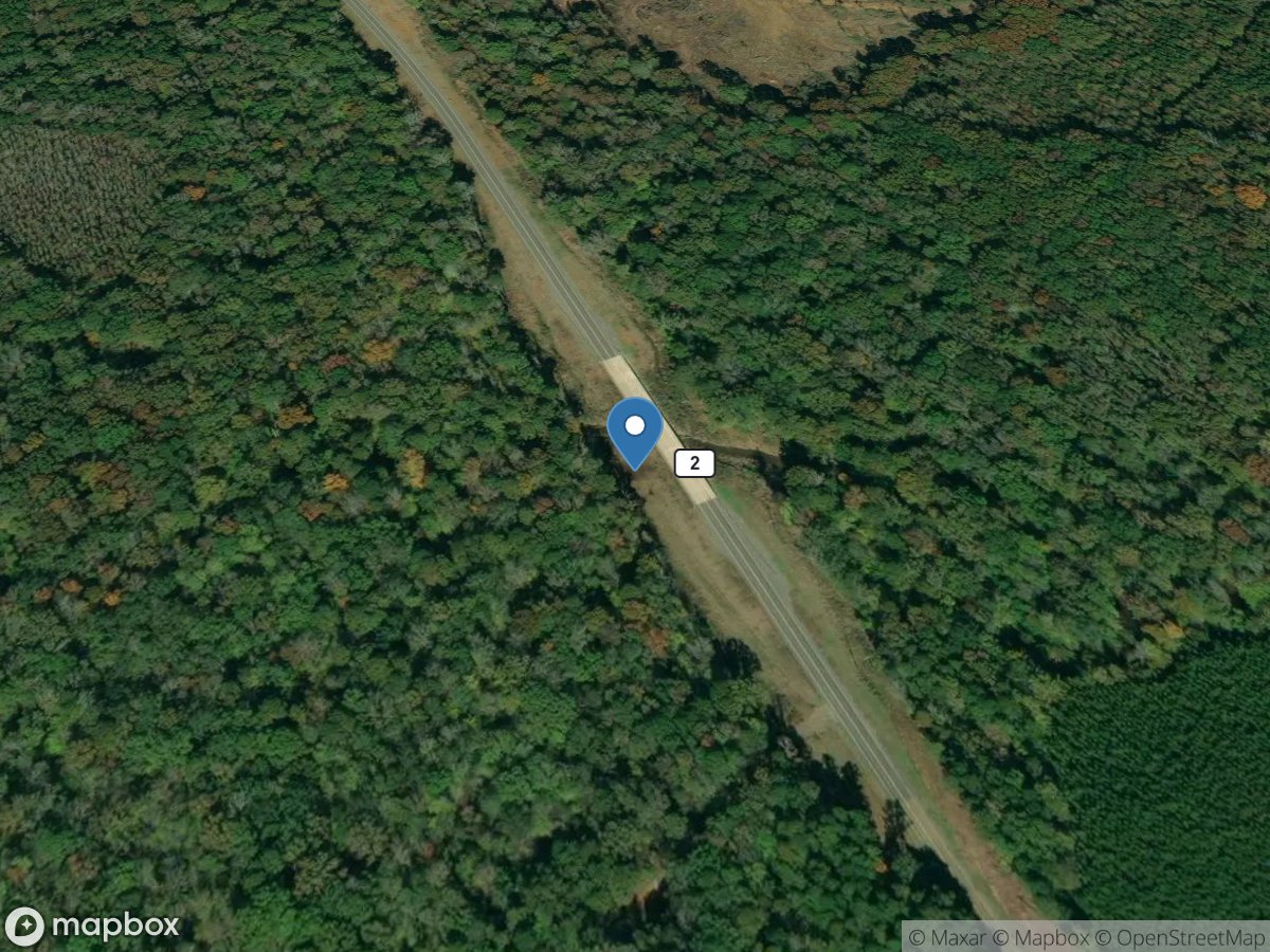 Indian Creek at Shongaloo, La. location