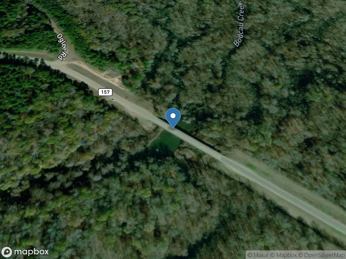 Bodcau Bayou near Springhill, LA location