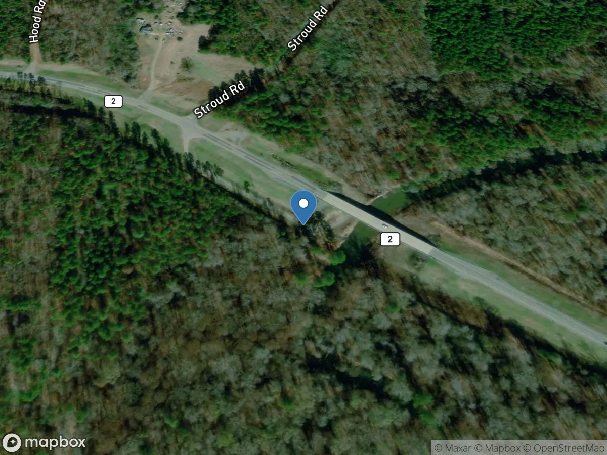 Bodcau Bayou near Sarepta, LA location