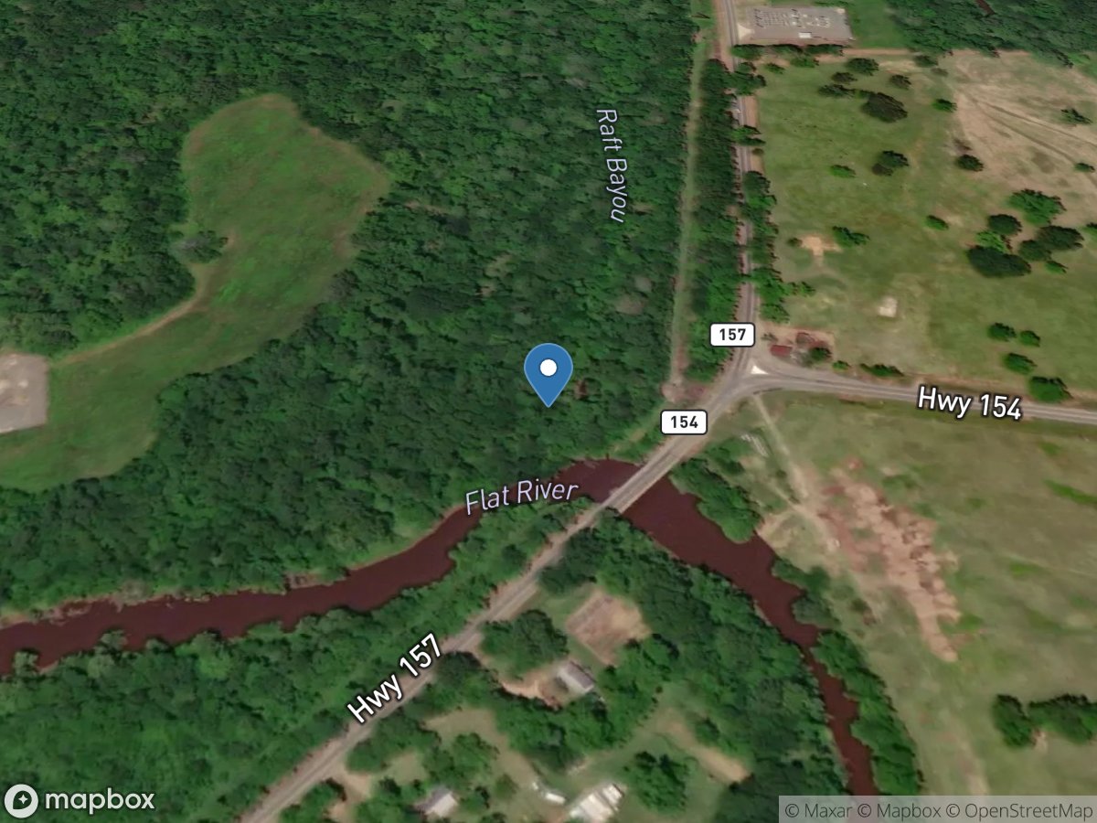 Red Chute Bayou near Elm Grove, LA. location