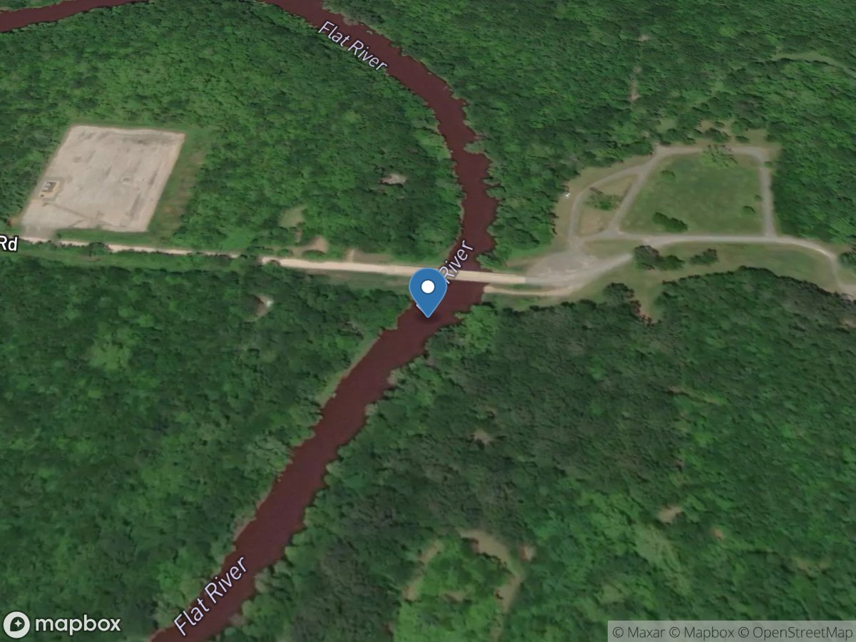 Flat River at High Island, LA location